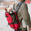 Large Grey Ventilated Pet Carrier Backpack - Breathable & Washable
