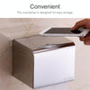 K20 304 Stainless Steel Bathroom Wall-mounted Waterproof Bright Light Paper Towel Roll Holder