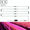LED Plant Lamp Household Full Spectral Filling Hard Lamp Strip, Style: 30cm 10 Head(Pink Light EU Plug)