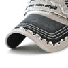 JAMONT 12970 Tiger Head Pattern Sun Hat Embroidery Baseball Cap Cotton Outdoor Leisure Cap, Size:One Size(Grey)