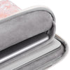 G4-01 15 Inch Laptop Liner Bag PU Leather Printing Waterproof Protective Cover(Light Pink)
