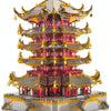 3D Metal Assembly Model Tower of Yellow Crane Puzzle Toy