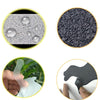 24pcs /Bag Wavy Shaped Gravel Pattern Bathtub Non-Slip Sticker, Specification: 1.3 x 18cm(Transparent)