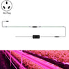 LED Plant Lamp Household Full Spectral Filling Hard Lamp Strip, Style: 30cm 2 Head(Pink Light AU Plug)