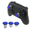 6x Blue Controller Buttons for PS4/Switch/Xbox One | Metal & Silicone