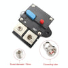 250A Auto Circuit Breaker Car Audio Fuse Holder Power Insurance Automatic Switch(Blue)
