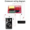 D234 High And Low 2-Way Audio Crossover Hi-Fi Speaker Conversion Divider