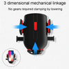 2 In 1 Car Cell Phone Telescopic Holder Universal Automobile Navigation Bracket(Black)