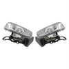 1 Pair Car Modified Front Fog Light for Honda Civic 1992-1995 (White Light)