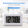 Mini LCD Indoor Digital Thermometer (Celsius Display) (Black)