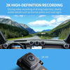 FISANG Wireless WIFI Single Recording 2K HD Night Vision Car Recorder(K03)