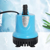 12W Aquarium Submersible Pump, 600L/h, Quiet, Anti-Dry Burn (US Plug)