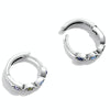 S925 Sterling Silver Devil Eye Zircon Women Earrings