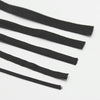 Stretch Rope Clothing Elastic Ribbon Trim Sewing Fabric DIY Garment Accessories, Width:8mm 82 Yards(Black)