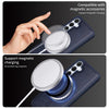 For Samsung Galaxy A35 5G BETOPNICE Vertical Flip Detachable MagSafe Wallet Phone Case(Blue)