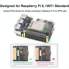 Waveshare For Raspberry Pi 5 PCIe to MiniPCIe / Gigabit Ethernet / USB 3.2 Gen1 HAT, Spec: No Accessories