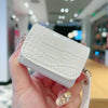 For AirPods Pro 2 Crocodile Texture Earphones Protective Case(White)