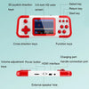 A12 3.0-Inch HD Colorful Screen Retro Handheld Game Console With 666 Built-In Games, Model: Double Yellow Blue
