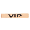 Auto VIP Sticker  VIP Label Car Stickers 3D Metal Fashion VIP Logo Car Stickers,Size:9.5*1.5cm(Champagne Gold)