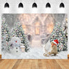 2.1 X 1.5m Holiday Party Photography Backdrop Christmas Decoration Hanging Cloth, Style: SD-774
