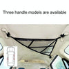SUV Ceiling Storage Net Car Roof Mesh Storage Bag Suitable For 3-handle Models, Specification: Transparent PVC+Reinforcement Webbing