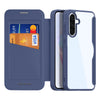 For Samsung Galaxy A36 5G / A56 5G DUX DUCIS Skin X Pro Series PC + TPU Phone Leather Case(Blue)