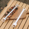Outdoor Fish Bone Barbecue Steak 304 Stainless Steel Barbecue Stick(Hook Style)