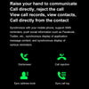 HK8Pro 1.36 inch AMOLED Screen Steel Strap Smart Watch, Support NFC Function / Blood Oxygen Monitoring(Silver)
