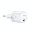 JOYROOM JR-TCF02 PD Type-C 20W Mini Charger, Plug:EU Plug(White)