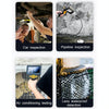 Industrial Dual-Lens Endoscope HD Handheld Screen Pipe Car Inspection Tool, Specification: Line Length 1m