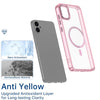 For Samsung Galaxy A05 MagSafe Magnetic Clear Phone Case(White)