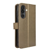 For Samsung Galaxy M56 5G Diamond Texture Leather Phone Case(Brown)