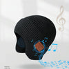 TR Ear-Covered Bluetooth Music Hat 5.0 Binaural Stereo Headphone Cap(Black)