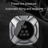 19 Cylinders Car Intelligent Digital Display Inflator Pump Portable Car Tire Pneumatic Engine(Silver)