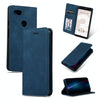 Retro Skin Feel Business Magnetic Horizontal Flip Leather Case for Google Pixel 3(Navy Blue)