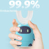 Lanbeibei Children U-Shaped Automatic Electric Toothbrush 2-6 Years Old Home Version (Blue)