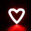 Multi Lighting Modes Bicycle Light USB Charge Led Bike Light Flash Tail Lights for Mountains Bike Seatpost(Heart)