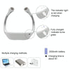 Hanging Neck Lamp Student Eye Protection Led Reading Lamp USB Rechargeable Book Lamp(White)