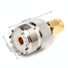 SMA Male to UHF Female RF Coax Adapter