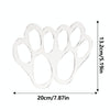 Acrylic Easter Bunny Footprint Template, Style:Dual Footprint