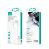 USAMS US-SJ605 U84 2.4A USB to 8 Pin Charging Data Cable, Cable Length:2m(White)