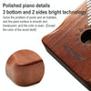 17 Tone Acacia Wood Thumb Piano Kalimba Musical Instruments(Coffee-Cat)