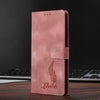 For Samsung Galaxy A16 4G Skin Feel Embossed Feather Leather Phone Case(Pink)