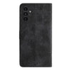 For Samsung Galaxy A26 5G Skin-feel Embossed Butterfly Leather Phone Case(Black)