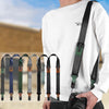 Quick Release Mirrorless Camera Crossbody Strap SLR Camera Decompression Halter Strap(Black+Black)