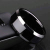 Men Ring, Ring Size:9 (Silver)