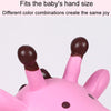 Kids Entertainment Deer Wizard Jumping Horse Rider Baby Outdoor Inflatable Toys(Pink)