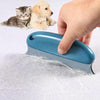 Pet Hair Removal Brush - Reusable & Eco-Friendly (Dark Blue)