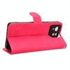 For ASUS ROG Phone 8 Skin Feel Magnetic Flip Leather Phone Case(Rose Red)