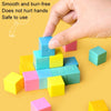 ARTCOLOR 20pcs /Pack 2cm Cube Magnetic Teaching Aids Cube Toys For Elementary School Students